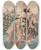 Triptych art skateboard deck of Toyokuni Utagawa Actors by Toyokuni Utagawa (1769-1825)
