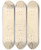 Triptych art skateboard deck of Spencer Frederick Gore Cave Of The Golden Calf Sketches Of A Stage And Bar by Spencer Frederick Gore (1878-1914)