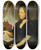 Triptych art skateboard deck of Martin Van Meytens Portrait Of Catherine The Great by Martin Van Meytens (1695-1770)