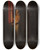 Triptych art skateboard deck of Joseph Bail Cendrillon by Joseph Bail (1862-1921)