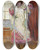 Triptych art skateboard deck of Joaqun Sorolla La Bilbainita by Joaquin Sorolla (1863-1923)