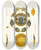 Triptych art skateboard deck of Fedor Grigoryevich Solntsev Barmy Grecheskago Dela Izobrazhenie 2 by Fedor Grigoryevich Solntsev (1801-1892)