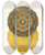 Triptych art skateboard deck of Fedor Grigoryevich Solntsev Tarelka Tsaria Alekseia Mikhailovicha by Fedor Grigoryevich Solntsev (1801-1892)