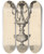 Triptych art skateboard deck of Placido Columbani At The Minerva At Rome by Placido Columbani (1744-1801)