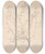 Triptych art skateboard deck of Louis Antoine Cusin Herbier De La Flore Franaise Pl0621 by Louis Antoine Cusin (1824-1901)