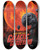 Triptych art skateboard deck of Nasa Galactic Graveyard by NASA (1958)