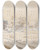 Triptych art skateboard deck of Charles Ephraim Burchfield Rising Fog In Winter by Charles Ephraim Burchfield (1893-1967)