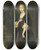 Triptych art skateboard deck of Caspar Netscher Portrait Of Jacoba Bicker 164095 Wife Of Pieter De Graeff by Caspar Netscher (1639-1684)