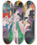 Triptych art skateboard deck of Ernst Ludwig Kirchner Im Bordell by Ernst Ludwig Kirchner (1880-1938)