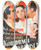 Triptych art skateboard deck of Eric Rohman That Uncertain Feeling by Eric Rohman (1891-1949)