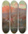Triptych art skateboard deck of James Nairn Landscape by James M Nairn (1859-1904)