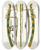 Triptych art skateboard deck of Fedor Grigoryevich Solntsev Tesak Tsaria Alekseia Mikhailovicha by Fedor Grigoryevich Solntsev (1801-1892)