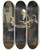 Triptych art skateboard deck of David Adolph Constant Artz At Grandmothers by David Adolph Constant Artz (1837-1890)