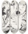 Triptych art skateboard deck of Arthur Bowen Davies Three Acrobats by Arthur Bowen Davies (1862-1928)