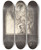 Triptych art skateboard deck of Odilon Redon Lumiere Light by Odilon Redon (1840-1916)