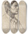 Triptych art skateboard deck of Alphonse Legros Sir Charles Holroyd by Alphonse Legros (1837-1911)