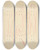 Triptych art skateboard deck of Mikul Galanda Tyri Eny Pri Rannej Toalete by Mikulas Galanda (1895-1938)