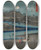 Triptych art skateboard deck of And Hiroshige Cloth Fulling Jewel River In Settsu From The Series Six Jewel Rivers Of The Various Provinces by Ando Hiroshige (1797-1858)