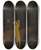 Triptych art skateboard deck of Arthur Bowen Davies Fullorbed Moon by Arthur Bowen Davies (1862-1928)