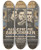 Triptych art skateboard deck of Hans Sandreuter Gesellschaft D Guten Und Gemeinntzigen Allgemeine Bibliotheken by Hans Sandreuter (1850-1901)