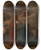 Triptych art skateboard deck of Mile Signol Jsus Portant Sa Croix La Vierge Sur Le Chemin Du Calvaire by mile Signol (1804-1892)
