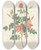 Triptych art skateboard deck of Pierre Joseph Redout Rosa Rubiginosa Flore Semipleno by Pierre Joseph Redoute (1759-1840)