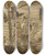 Triptych art skateboard deck of Arthur Rackham After This The Birds Said That They Would Help Him No More In His Mad Enterprise by Arthur Rackham (1867-1939)