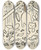 Triptych art skateboard deck of Josef Apek I Had A Dog And A Cat Pl 35 by Josef apek (1887-1945)