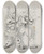 Triptych art skateboard deck of Karel Klic Bilderbuch Fur Hagestolze Pl083 by Karel Klic (1841-1926)
