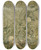 Triptych art skateboard deck of Arthur Rackham Into The Bottomless Pit He Fell Slap by Arthur Rackham (1867-1939)
