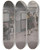 Triptych art skateboard deck of Howard Pyle The Escape Of Arnold On The British Sloopofwar Vulture by Howard Pyle (1853-1911)