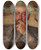 Triptych art skateboard deck of Jacek Malczewski Portrait Of Jarosaw Odrowpieniek by Jacek Malczewski (1854-1929)