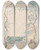 Triptych art skateboard deck of William Blake Pl 20 The Lamb by William Blake (1757-1827)