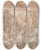 Triptych art skateboard deck of Carlo Maratti Allegory Of The Old And New Dispensations by Carlo Maratti (1625-1713)