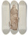 Triptych art skateboard deck of Flora Merchant Figurehead by Flora Merchant