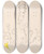 Triptych art skateboard deck of Louis Antoine Cusin Herbier De La Flore Franaise Pl0388 by Louis Antoine Cusin (1824-1901)