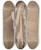 Triptych art skateboard deck of David Humbert De Superville Draperie Over Een Schouder by David Humbert De Superville (1770-1849)