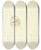 Triptych art skateboard deck of Elizabeth Murray Portrait Head Of A Young Girl by Elizabeth Murray (1815-1882)