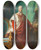 Triptych art skateboard deck of Johann Baptist Von Lampi The Younger Portrt Des Kaisers Franz Ii I by Johann Baptist von Lampi the Younger (1775-1837)