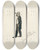Triptych art skateboard deck of Adolf Le Comte Jaap Klink by Adolf Le Comte (1850-1921)