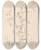 Triptych art skateboard deck of Louis Antoine Cusin Herbier De La Flore Franaise Pl0479 by Louis Antoine Cusin (1824-1901)