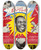 Triptych art skateboard deck of Us Information Agency Poster Featuring Louis Armstrong Dizzie Gillespie Mahalia Jackson Count Bassie And Others by U S Information Agency (1953-1999)