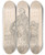 Triptych art skateboard deck of Nicaise De Keyser The Writer Dante Alighieri_3 by Nicaise De Keyser (1813-1887)
