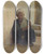 Triptych art skateboard deck of Henrybrokman Louxor Arabe Tenant Un Bton Assis Dans Une Rue by HenryBrokman (1868-1933)