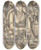 Triptych art skateboard deck of Mark Gertler Supper Study For Portrait Of Natalie Denny by Mark Gertler (1891-1939)