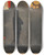 Triptych art skateboard deck of Kobayashi Kiyochika Captain Kani Ichita From The Series Mirror Of Famous Army And Navy Men by Kobayashi Kiyochika (1847-1915)