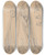 Triptych art skateboard deck of Jzef Simmler Study Of Marys Robes For The Painting The Immaculate Conception Of The Blessed Virgin Mary by Jozef Simmler (1823-1868)
