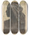 Triptych art skateboard deck of Henricharles Gurard Cleopatra by Henri-Charles Gurard (1846-1897)