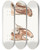 Triptych art skateboard deck of Johan Erik Vesti Boas Deeper Facial Muscles Of Horse And Tapir by Johan Erik Vesti Boas (1855-1935)