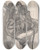 Triptych art skateboard deck of Theo Van Hoytema Drie Apen Op Een Boomstronk by Theo Van Hoytema (1863-1917)
